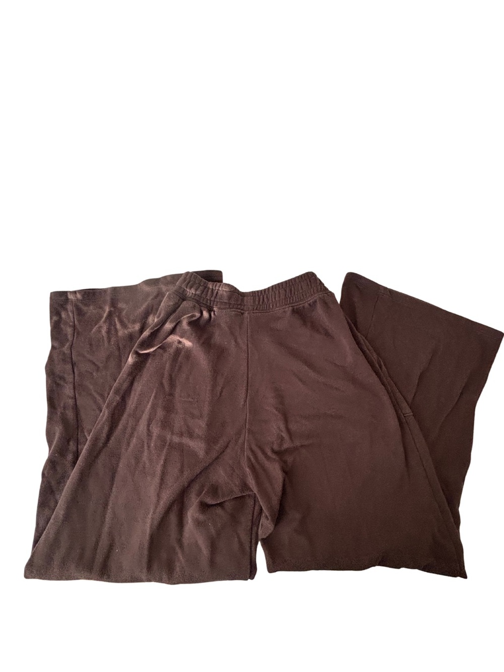H&M wide leg brown sweatpants - Picture 3 of 3